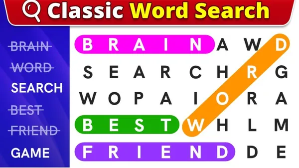 game văn phòng - Word Search